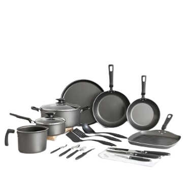 Batería de Cocina Tramontina Loreto 20399/073 40 Piezas Antiadherente Otaño