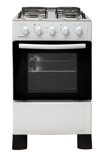 Cocina multigas Peabody MG 4266 50 cm 4 hornallas blanca Otaño