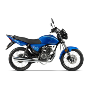 Motocicleta MOTOMEL S2 150 Base Azul con casco