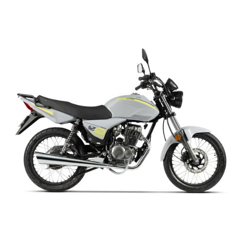 Motocicleta MOTOMEL S2 150 Base Gris con casco