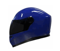 Casco Integral Vertigo V32 Vanguard Talle XL Azul Visor Fumé Otaño