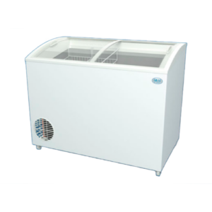Freezer horizontal FAM I355 310L tapa de vidrio curva