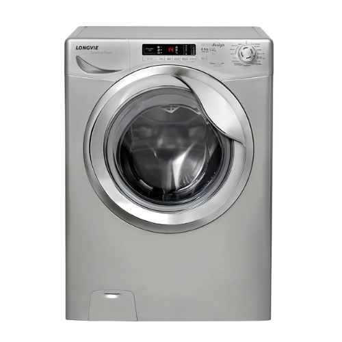 Lavarropas Longive 8kg Carga Frontal Gris