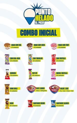 Combo inicial helados Com-Com
