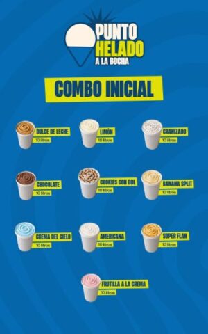 Combo Inicial Punto Helado Com-Com