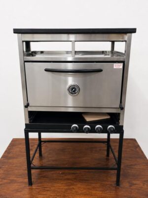 Horno DEPAOLO 6 moldes con tostador y plancha acero inoxidable / Usado seleccionado
