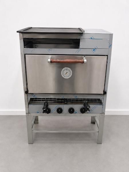 Horno pizzero DANDA C907I 6 moldes múltiple con anafe acero inoxidable / Usado seleccionado