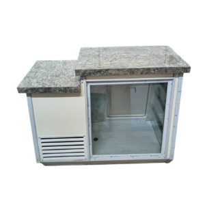 Vitrina Mostrador Standard 120 cm con bajada